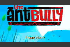 Ant Bully box art for GameBoy Advance